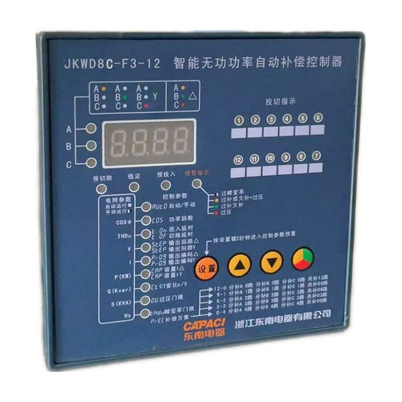 Trojfázový ovládač kompenzácie